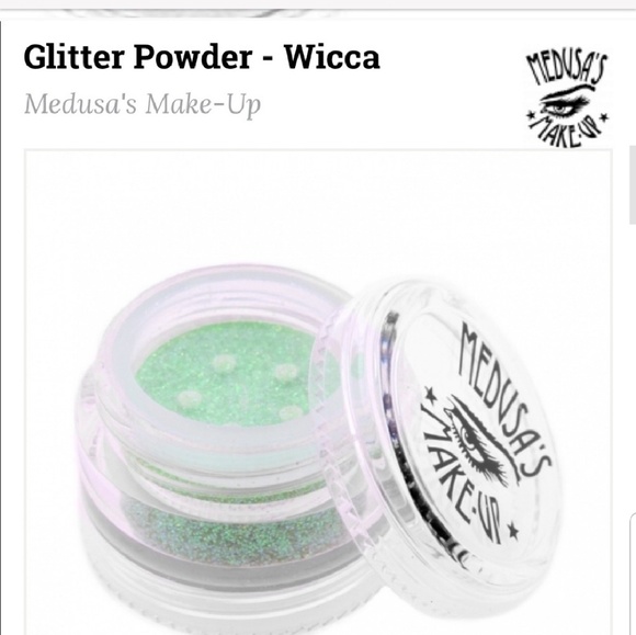 🌟🧚♀️WICCA Medusa Makeup Glitter Pot NWT - Picture 5 of 7
